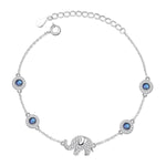 Load image into Gallery viewer, Divine Protection of The Sacred Elephant Elegance Bracelet seen from top
