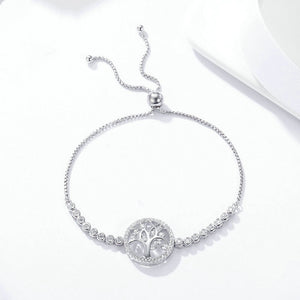 Supreme Serenity of Life's Tree Elegance Bracelet in decorated environement seen from top